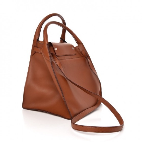 Celine Smooth Calfskin Small Long Strap Big Bag Tan - Picture 3 of 13